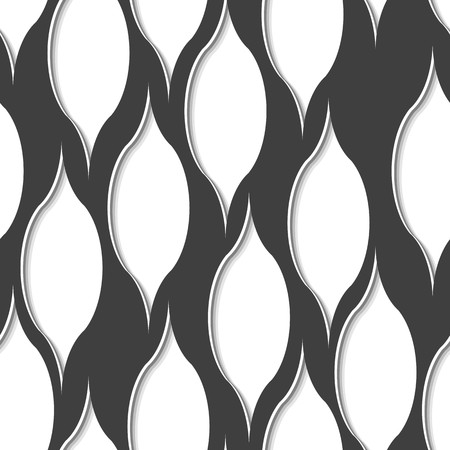 Modern stylish pattern of mesh. Repeating abstract backgroundのイラスト素材