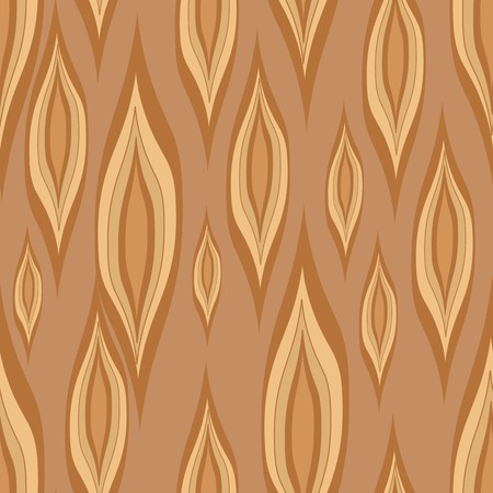 Stylized wood texture. Seamless pattern with brown elementsのイラスト素材