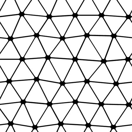 Modern stylish pattern of mesh. Repeating abstract backgroundのイラスト素材