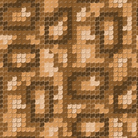 Gold lizard skin. Seamless squama texture patternのイラスト素材