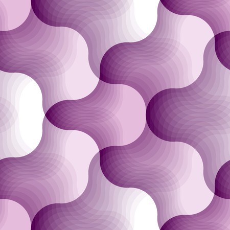 Wave background. Seamless pattern with violet elementsのイラスト素材