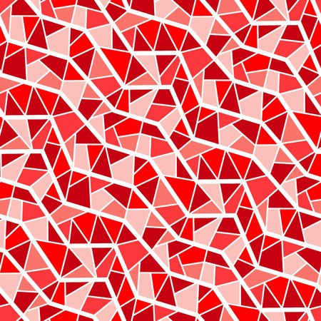 Seamless vector texture with red garnet tilesのイラスト素材