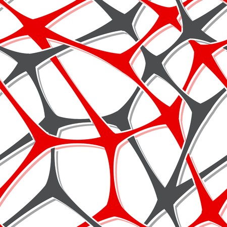 Modern stylish pattern of mesh. Repeating abstract backgroundのイラスト素材