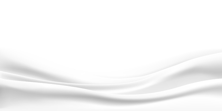 Rippled wavy milk. Beautiful background. Realistic design. Shiny silk fabric. Vector illustration.のイラスト素材