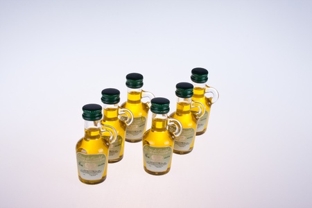 extra virgin olve oil isolated on white backgroundのeditorial素材