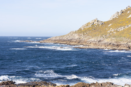 cliffs in northern Spain in the Atlanticの写真素材