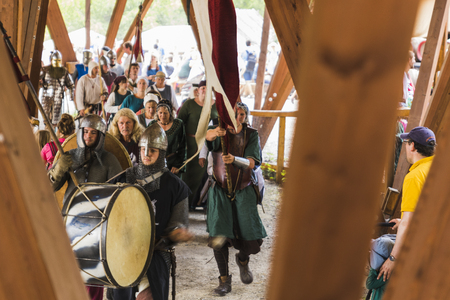 Medieval tournament with knights, performances, shows, food and drink typical of the area in...