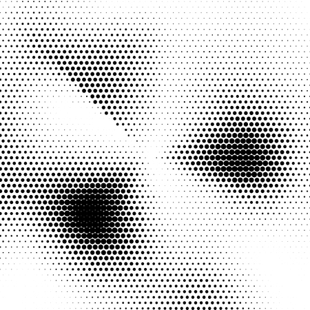 Abstract Halftone Texture pattern designのイラスト素材