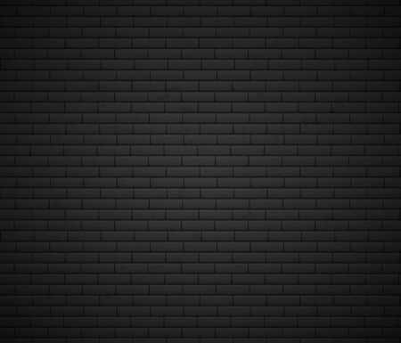 Empty Brick Wall Surface. Old Grey Brick Wall Background. Urban Wall Texture. Vector Illustrationのイラスト素材