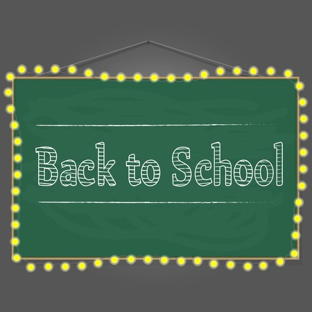 Back to school background, vector illustration.のイラスト素材
