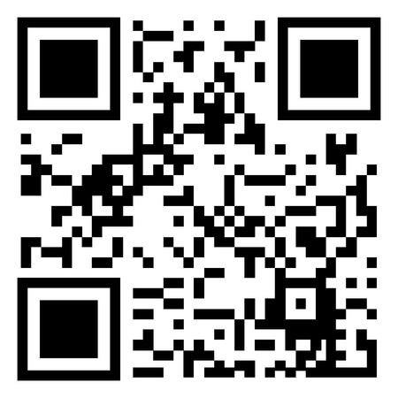 Gray Qr code icon isolated on background. Modern flat pictogram, business, marketing, internet...
