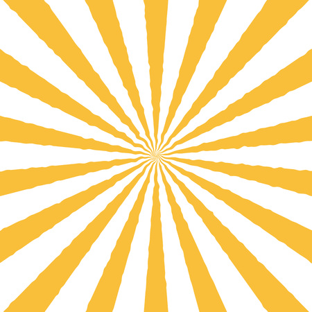 Ray retro background yellow colored rays stylish. . Vector illustrationのイラスト素材