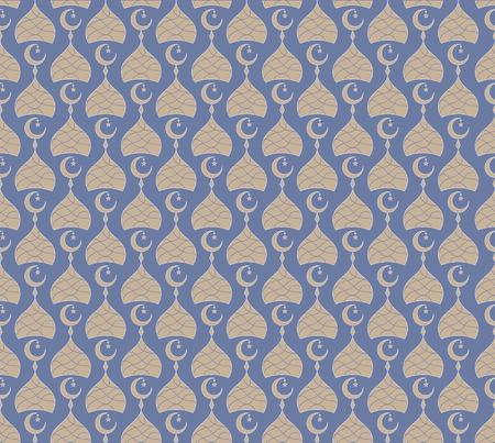 Ramadan Seamless pattern. Simple abstract decorated background. Vector illustration for your designのイラスト素材