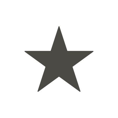 Star icon. Rank vector. Sparkle symbol. Trendy flat ui sign design. Rank graphic pictogram for web site, mobile application. Logo star illustration.のイラスト素材