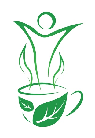 Tea for weight loss のイラスト素材