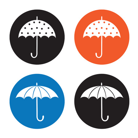 Umbrella iconのイラスト素材