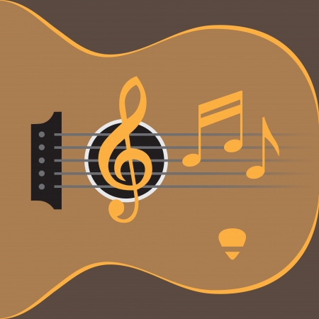 Guitarのイラスト素材