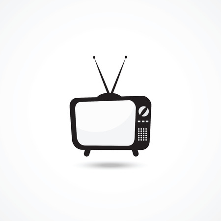 TV iconのイラスト素材