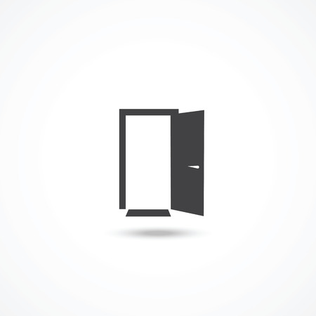 Door iconのイラスト素材