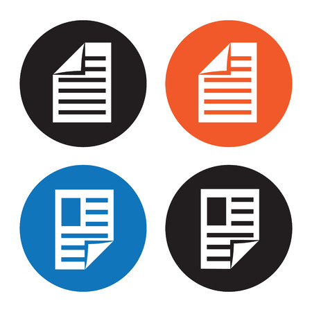 Document Iconsのイラスト素材