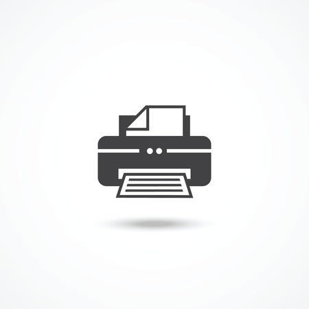 Printer iconのイラスト素材