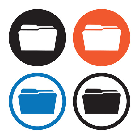 Folder iconsのイラスト素材