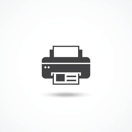 Printer iconのイラスト素材