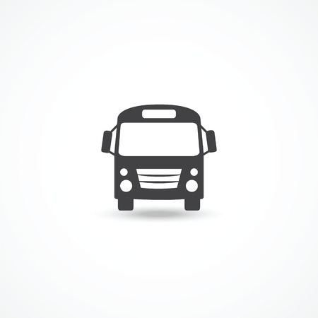 Bus iconのイラスト素材