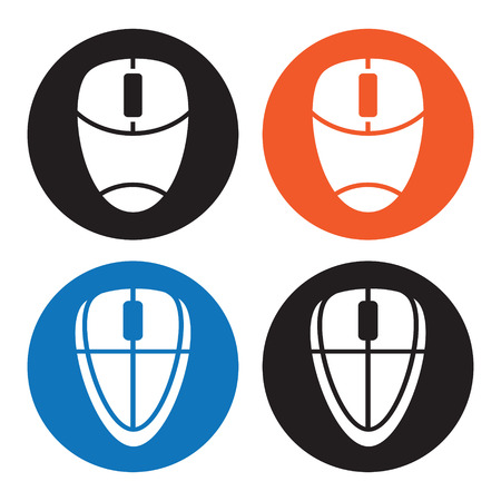 Mouse iconsのイラスト素材