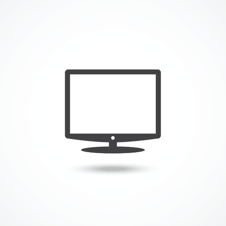 TV iconのイラスト素材