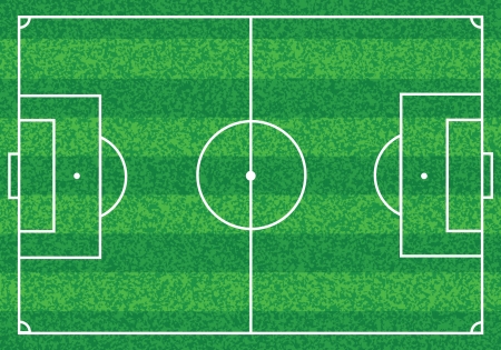 Football fieldのイラスト素材
