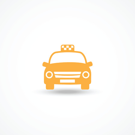 Taxi iconのイラスト素材