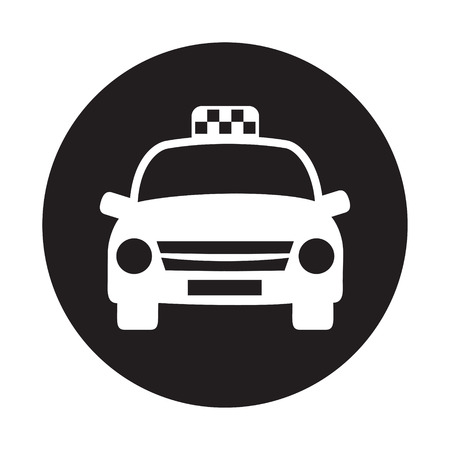 Taxi iconのイラスト素材