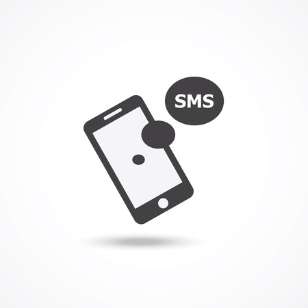 SMS iconのイラスト素材