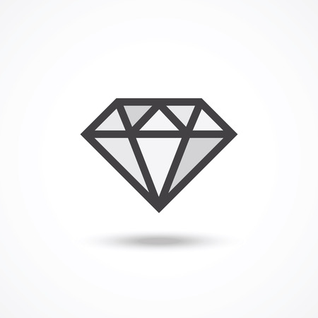 Diamond iconのイラスト素材
