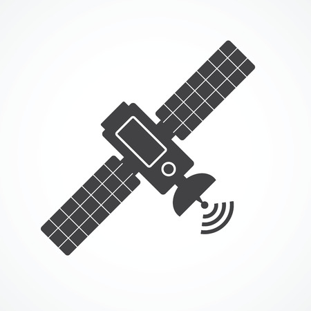 Satellite iconのイラスト素材