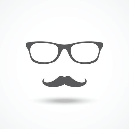 Hipster iconのイラスト素材