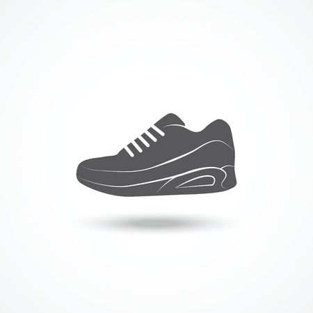 Running shoe iconのイラスト素材