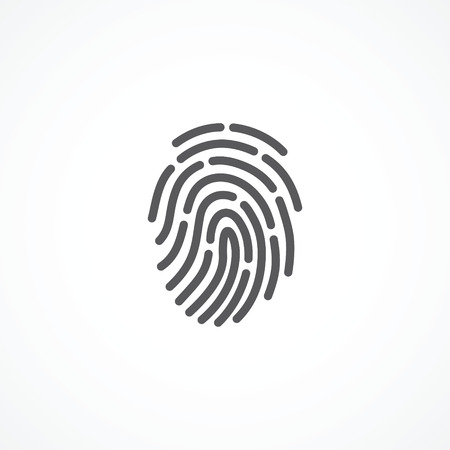 Fingerprint iconのイラスト素材
