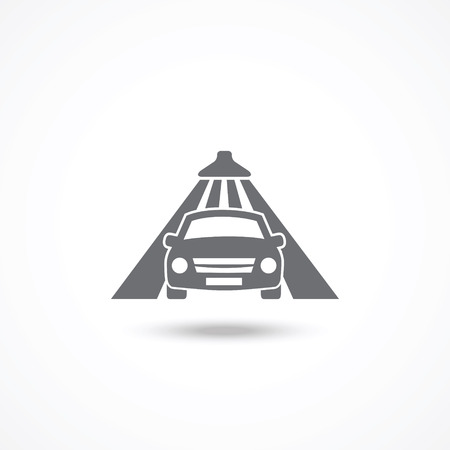 Car wash iconのイラスト素材