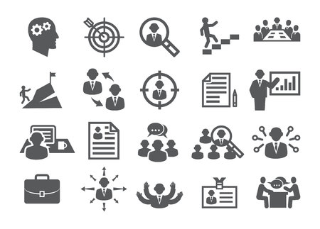 Job icons setのイラスト素材