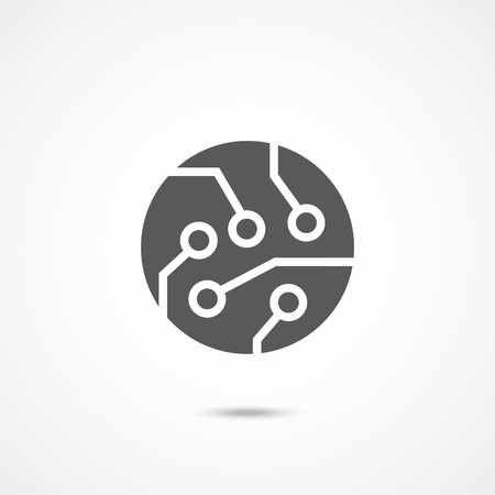 Technology vector iconのイラスト素材