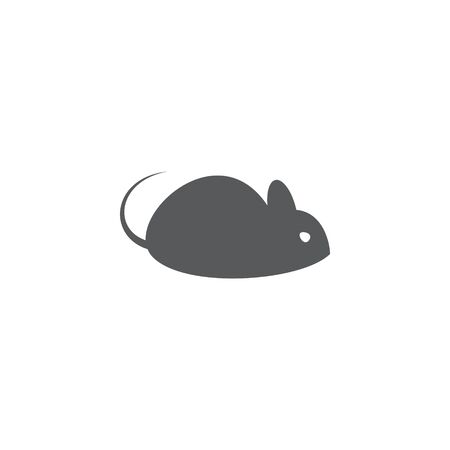 Mouse icon on white backgroundのイラスト素材