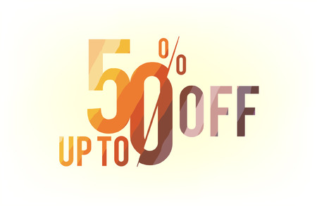 Up to 50% Offer Symbolのイラスト素材