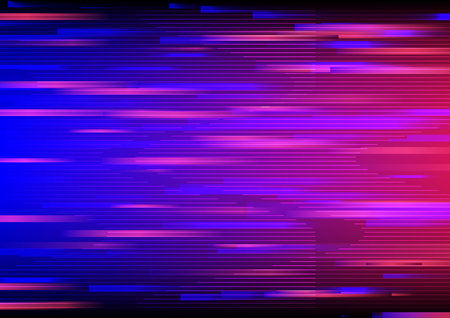 Abstract rectangular and line technology on blue and red Background.  For backdrop, book cover or banner. Digital data and communication concept.のイラスト素材