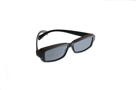 isolated black glassの写真素材