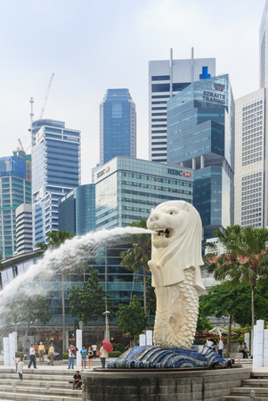 The symbol of Singaporeのeditorial素材