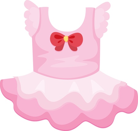 illustration of apparel on whiteのイラスト素材