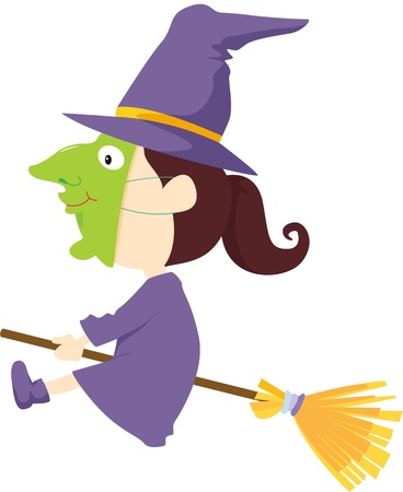 illustration of girl on whiteのイラスト素材