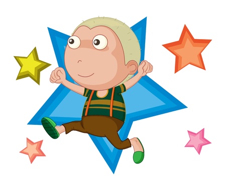 Illustration of boy のイラスト素材